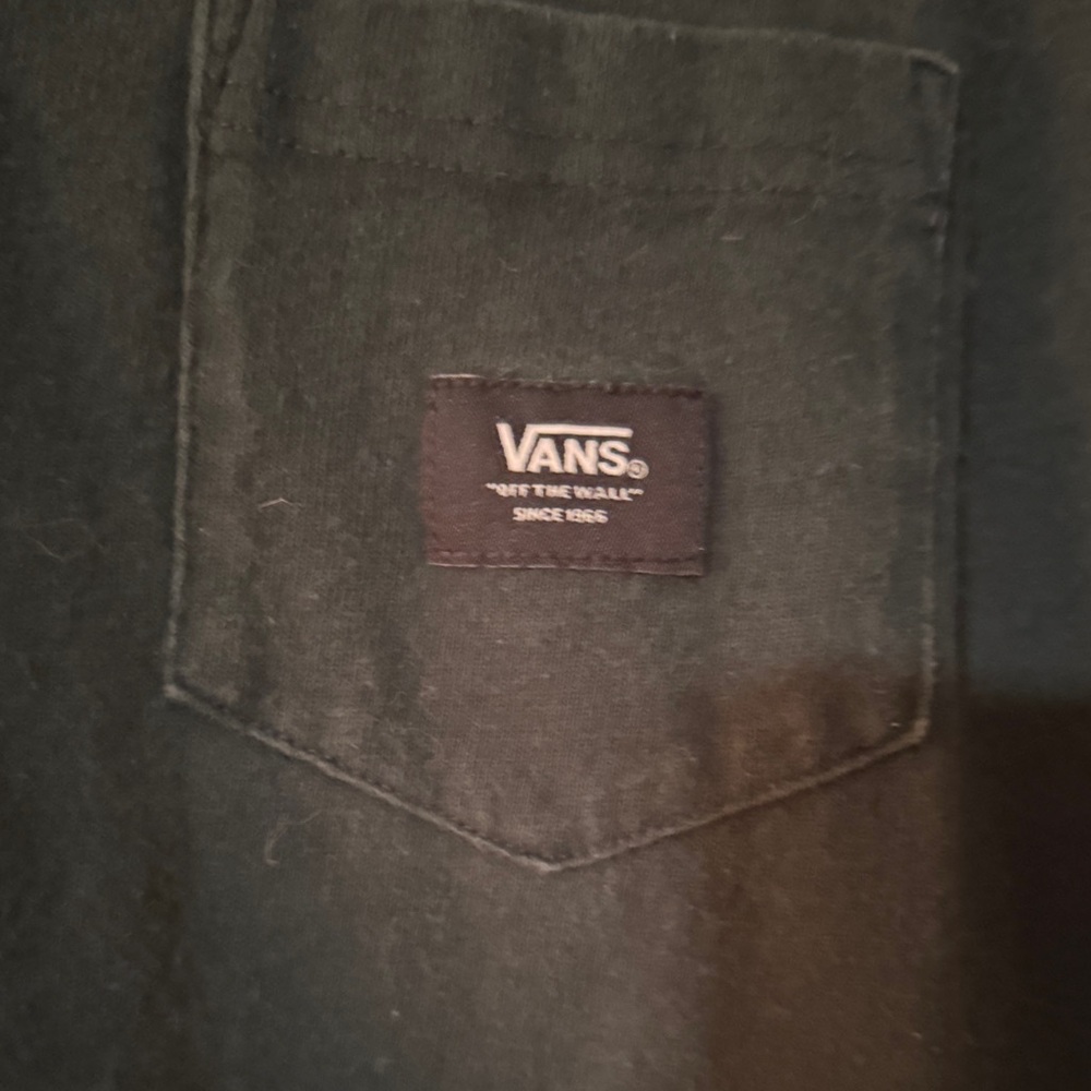 Vans Men's Dark Green Short Sleeve Tee